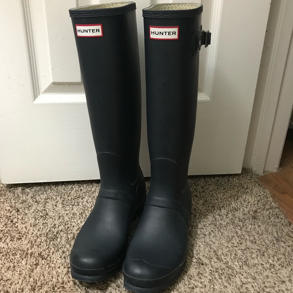 Hunter rain boots
